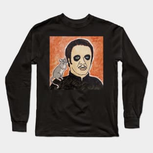 Ghost Cardi Copia with Rat Friend Long Sleeve T-Shirt